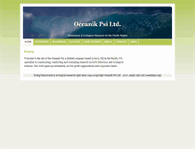 Tablet Screenshot of oceanikpsi.org